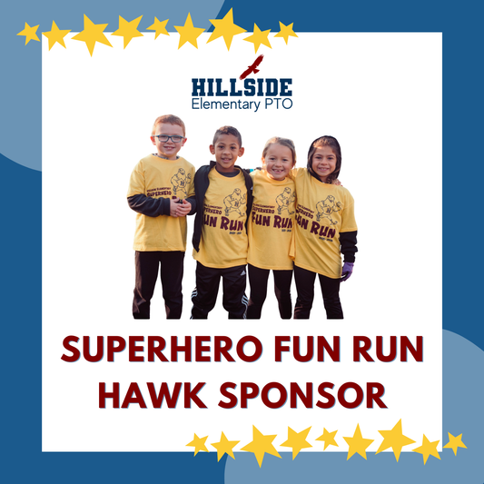 2026-2027 Fun Run Hawk Sponsor: $1,000