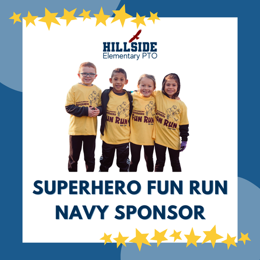 2026-2027 Fun Run Navy Sponsor: $500