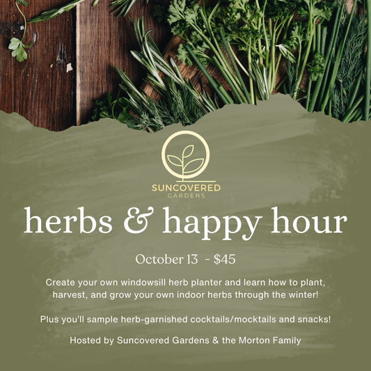 Buy-In Party: Herbs & Happy Hour